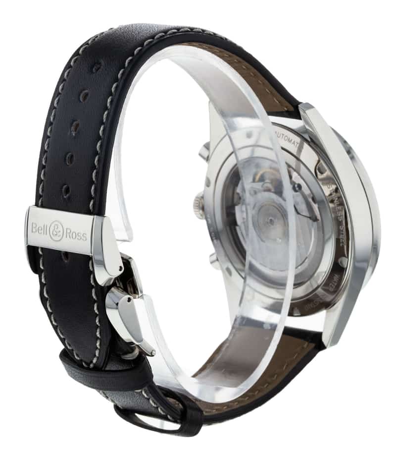 Bell and Ross Vintage 126 BRG126-WH-ST/SCR/2